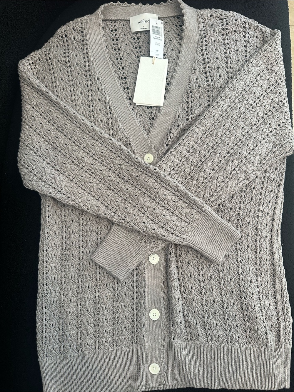 Aritzia Wilfred Reverence Cardian